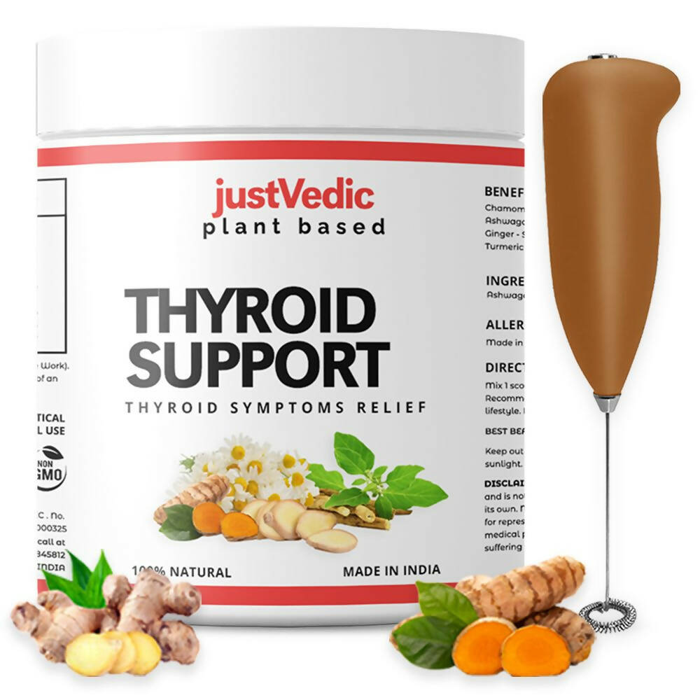 Just Vedic Thyroid Support Drink Mix - Swadesiicart