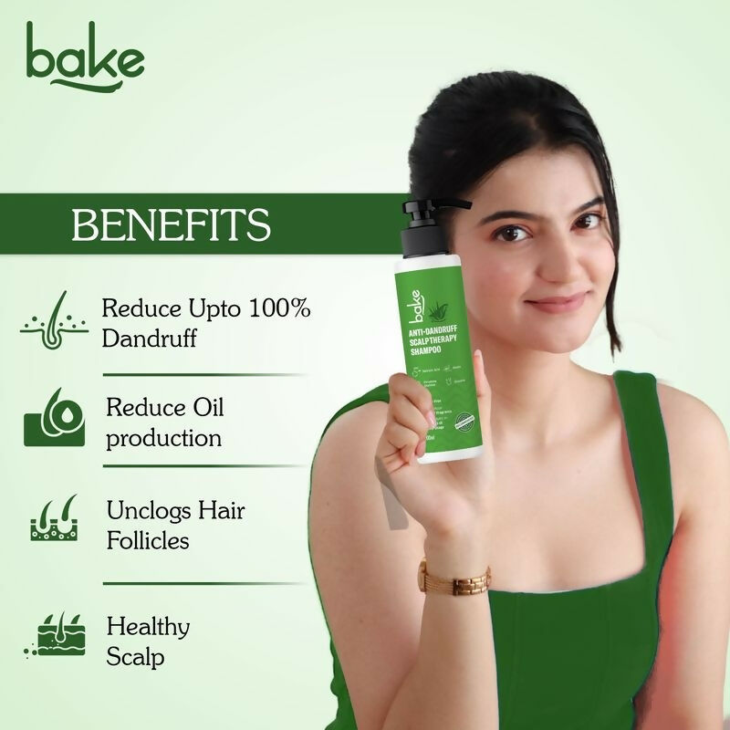 Bake 2% Salicylic Acid Anti Dandruff Scalp Therapy Shampoo | Swadesiicart