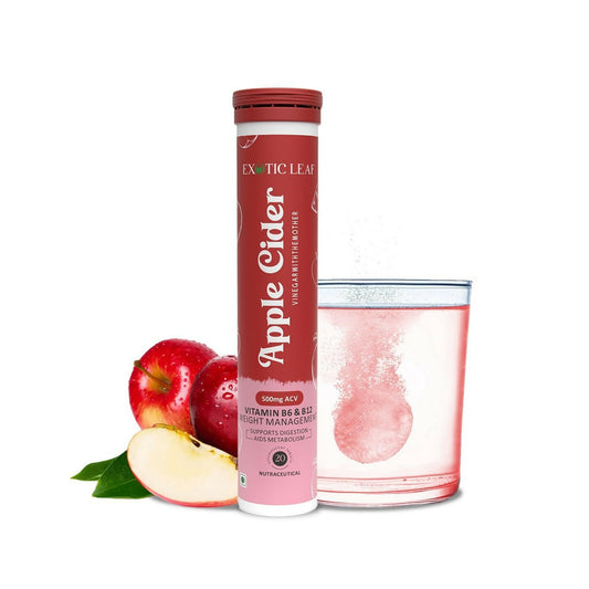 Exotic Leaf Apple Cider Vinegar Tablets - Swadesiicart