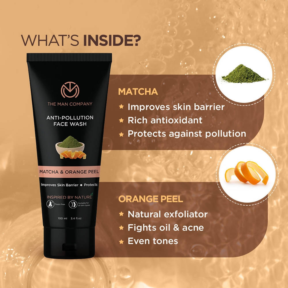 The Man Company Anti-Pollution Face Wash - Swadesiicart