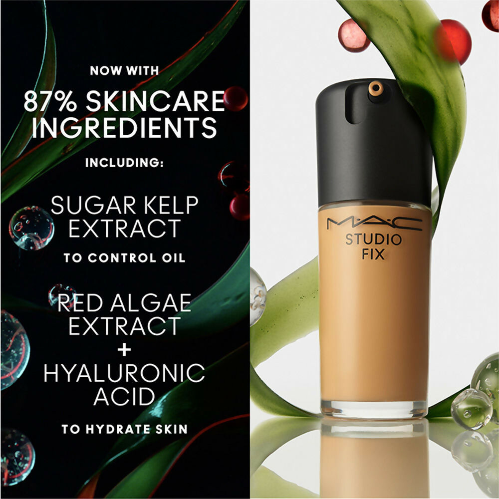 MAC Studio Fix Fluid SPF 15 Mini Soft Matte Foundation With Hyaluronic Acid - NC45 - Swadesiicart