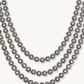 Nuyug 22k Gold Plated Multi-Layered Necklace | Swadesiicart