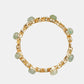 Ruby Raang 22k Gold Polished Kundan Bangle | Swadesiicart