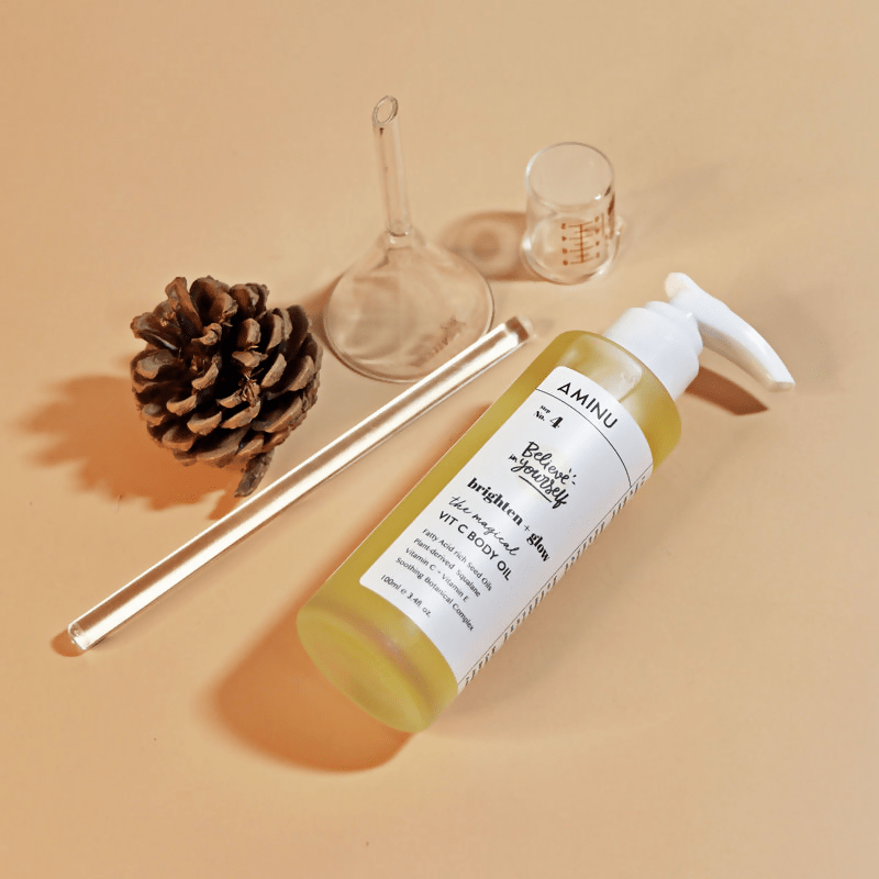 Aminu Melting Aminu Vit C Body Oil for Brightening & Hydrating | Swadesiicart