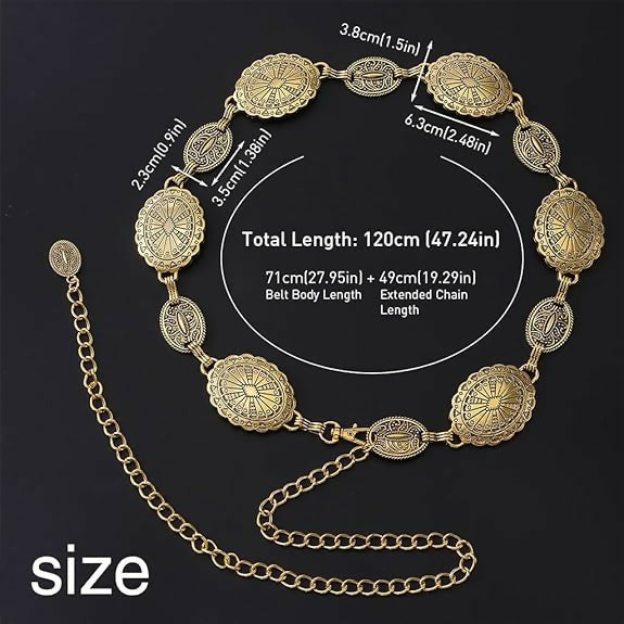 Joban Fashion Copper Silicone Waist Chain For Women | Swadesiicart