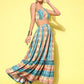 Ahalyaa Women's Traditional wear Co-ords - Green - Swadesiicart