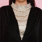 Women Republic Black Velvet Embellished Gown | Swadesiicart