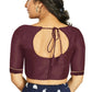 Aastha Fashion Women's Wine Art Silk Designer Party Wear Readymade Blouse