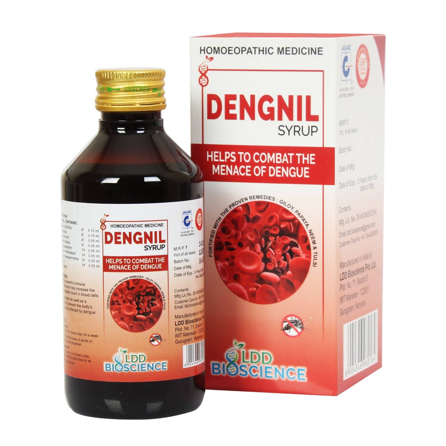LDD Bioscience Homeopathy Dengnil Syrup | Swadesiicart
