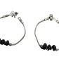 Mominos Fashion Kamal Johar Oxidised Plain Silver With Black Beads Anklets | Swadesiicart