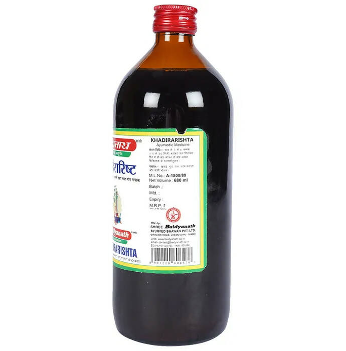 Baidyanath Jhansi Khadirarishta - Swadesiicart