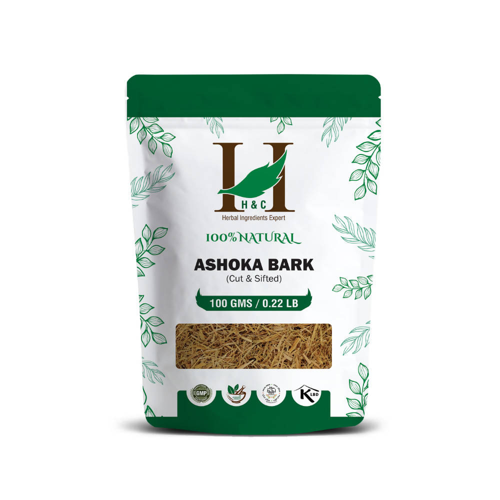 H&C Herbal Ashoka Bark Cut & Shifted Herbal Tea Ingredient - Just Jaivik