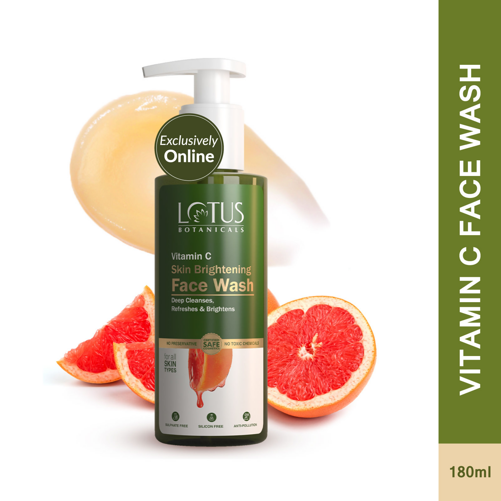 Lotus Botanicals Skin Brightening Face Wash | Swadesiicart