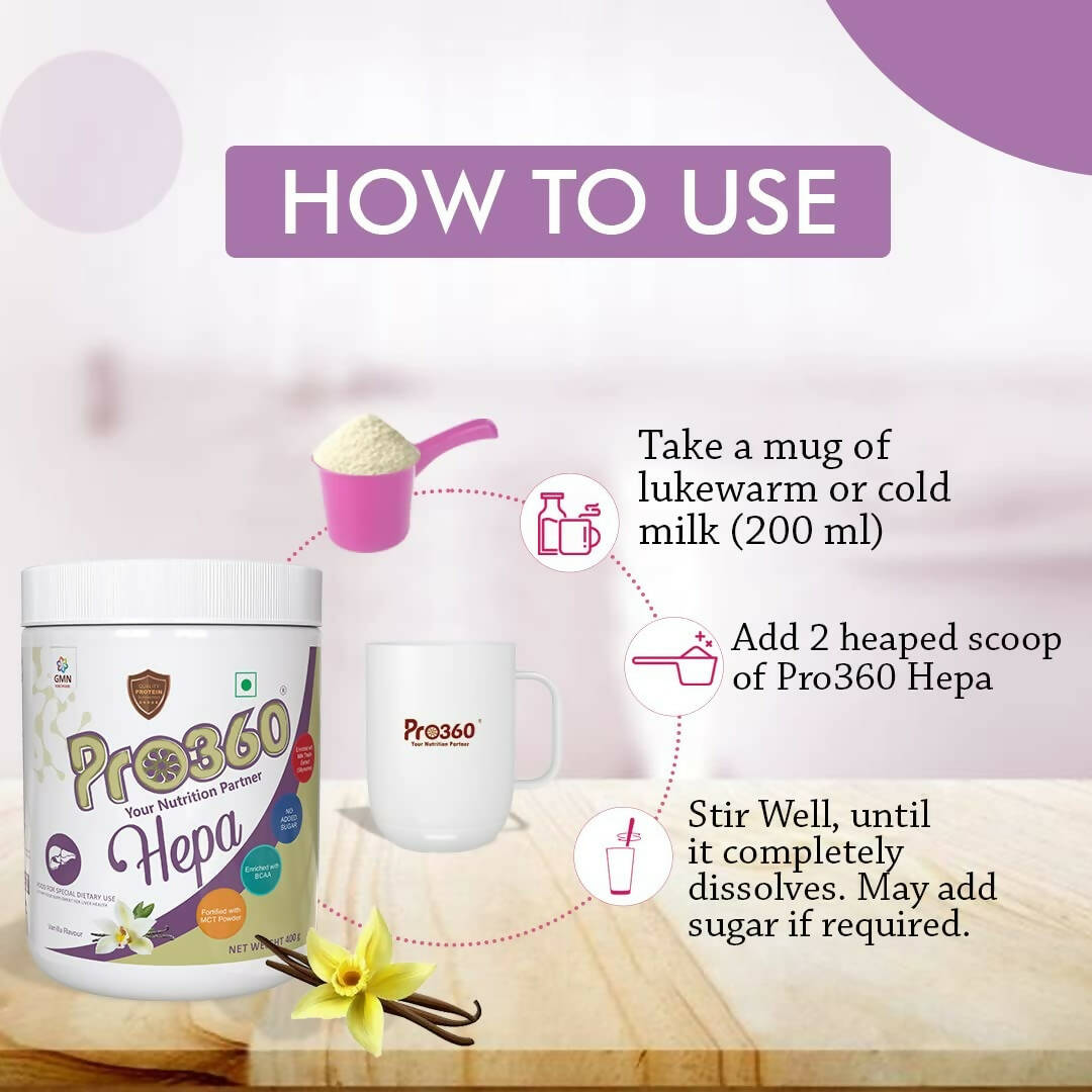 Pro360 Hepa Liver Care Protein Powder | Swadesiicart