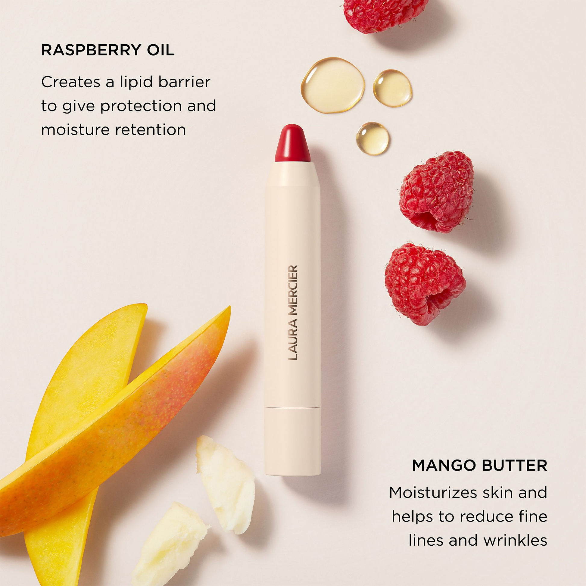 Laura Mercier Petal Soft Lip Color - 300 Lea - Swadesiicart