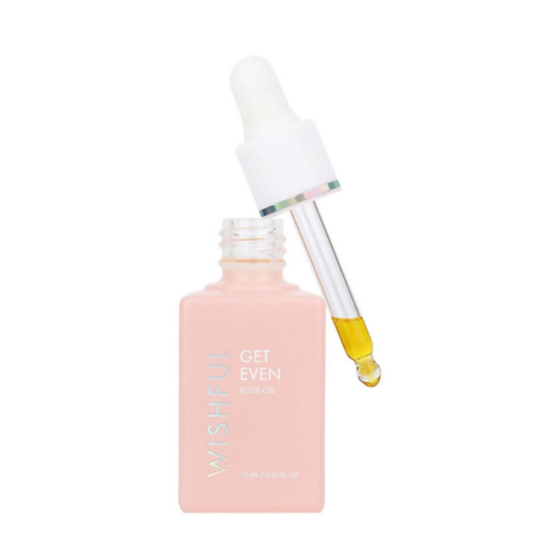 Wishful By Huda Beauty Get Even - Rose Oil - Korean Skincare | Swadesiicart