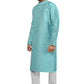 DEIANA'S Fancy Embroidery kurta Payjama Set For Men's (Sky Blue) | Swadesiicart