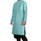 DEIANA'S Fancy Black Dhoti Embroidery kurta Set For Men's (Sky Blue) | Swadesiicart