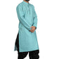 DEIANA'S Fancy Black Dhoti Embroidery kurta Set For Men's (Sky Blue) | Swadesiicart