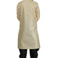DEIANA'S Fancy Black Dhoti Embroidery kurta Set For Men's (Cream) | Swadesiicart