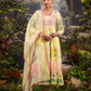 Alia Cut Embroidered & Floral Printed Kurta With Pant & Dupatta Luxury Premium, Multicolor - Hiral Fashion