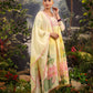 Alia Cut Embroidered & Floral Printed Kurta With Pant & Dupatta Luxury Premium, Multicolor - Hiral Fashion