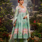 Alia Cut Embroidered & Floral Printed Kurta With Pant & Dupatta Luxury Premium, Multicolor - Hiral Fashion