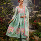 Alia Cut Embroidered & Floral Printed Kurta With Pant & Dupatta Luxury Premium, Multicolor - Hiral Fashion