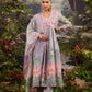 Alia Cut Embroidered & Floral Printed Kurta With Pant & Dupatta Luxury Premium, Multicolor - Hiral Fashion