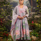 Alia Cut Embroidered & Floral Printed Kurta With Pant & Dupatta Luxury Premium, Multicolor - Hiral Fashion