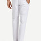 Fabmade Men's White Cotton Linen Pyjama | Swadesiicart