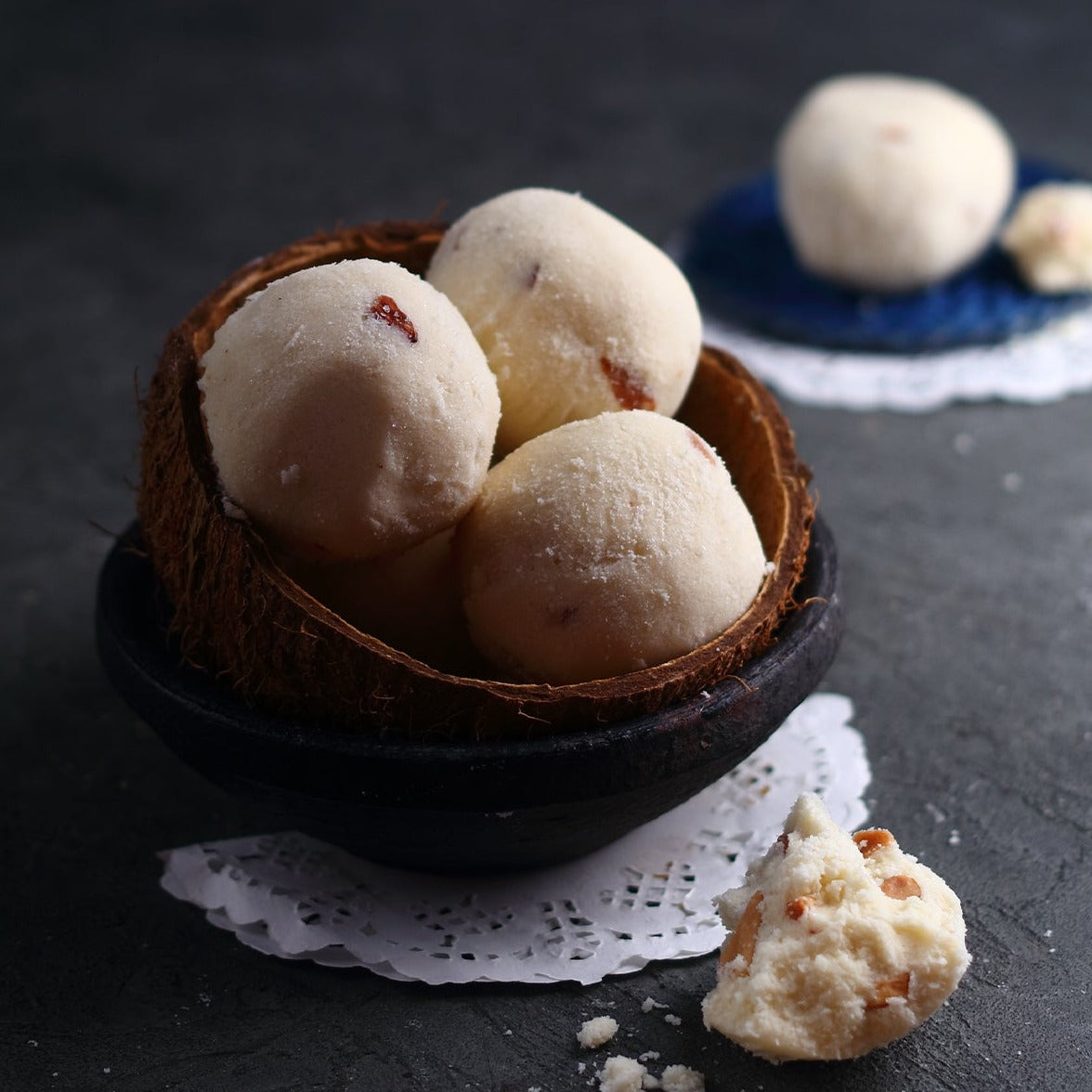 Almond House White Laddu | Swadesiicart