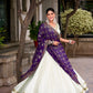 Lorenvalley Fashion White Pure Rayon Lace Touch Up Lehenga Choli with Dupatta - Swadesiicart