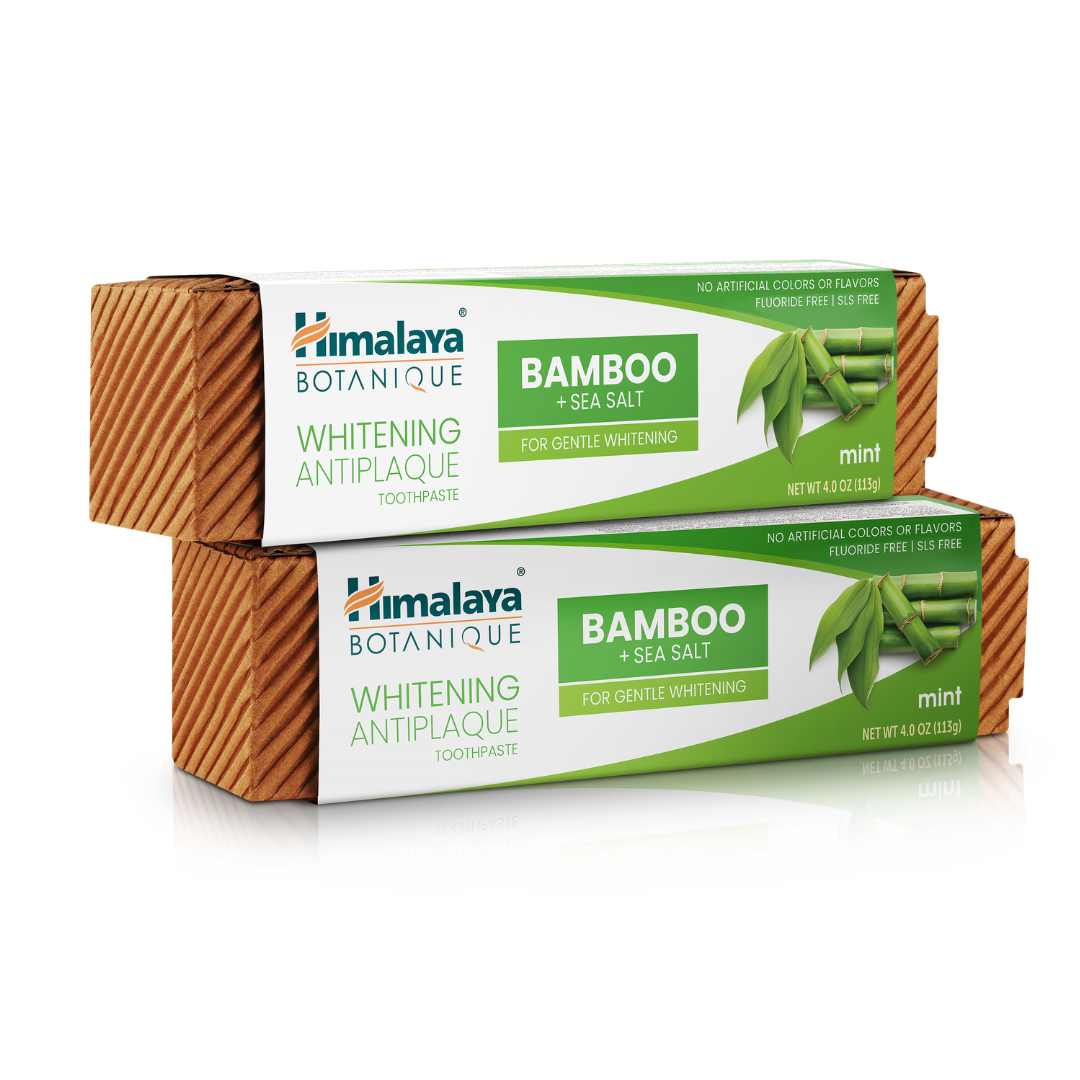 Whitening Antiplaque Bamboo & Sea Salt Mint Toothpaste
