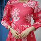 Aayaa Designer Printed One Piece Dress - Multi Color