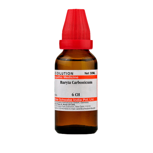 Willmar Schwabe India Baryta Carbonicum 6 CH