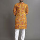Anaita Multicolor Printed Cotton Straight Kurta