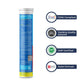 Fast&Up Man Extend Effervescent Tablets - Peach Flavor - Swadesiicart