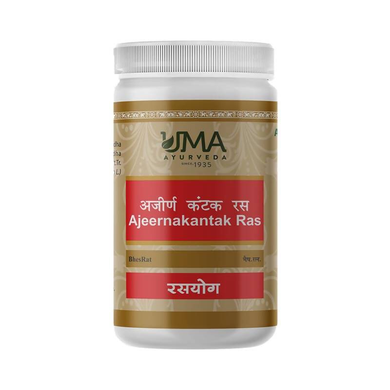 Uma Ayurveda Ajeernkantak Ras Tablets - Swadesiicart