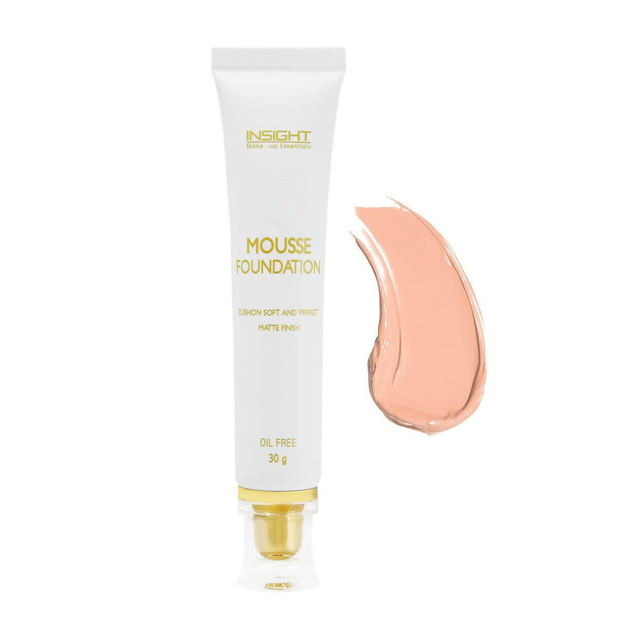 Insight Cosmetics Mousse Foundation - 01 Cream Natural - Swadesiicart