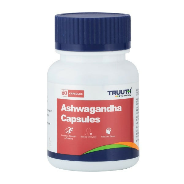 Truuth Ashwagandha 500mg Capsules | Swadesiicart