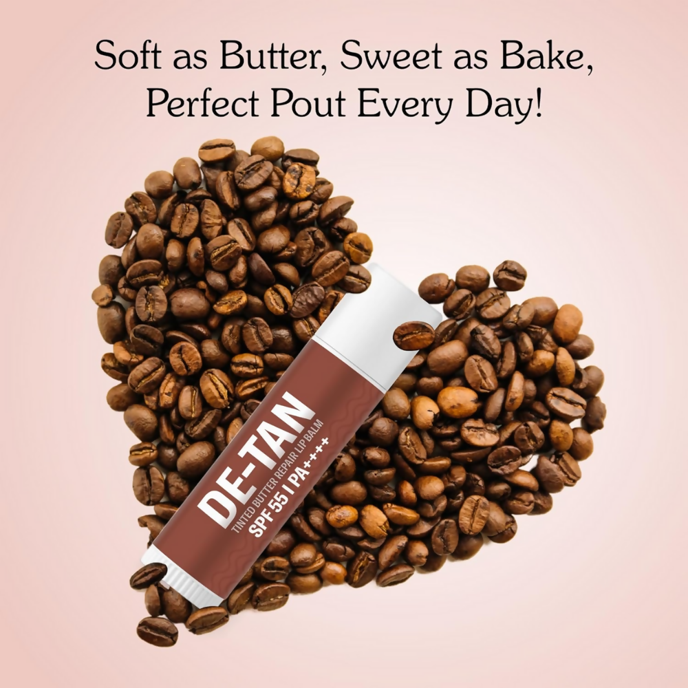 Bake De-Tan Tinted Butter Lip Balm SPF 55PA++++ | Swadesiicart