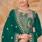 Anaita Green Vichitra Silk Readymade Suit with Embroidery & Lace Work
