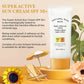 The Face Shop Natural Sun Eco Super Active Sun Cream - Korean Skincare | Swadesiicart