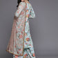 Ahalyaa Women's Traditional wear Kurta Set - Multi Color | Swadesiicart
