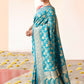 Joban Fashion Aqua Soft Pure Handloom Banarasi Silk Saree | Swadesiicart