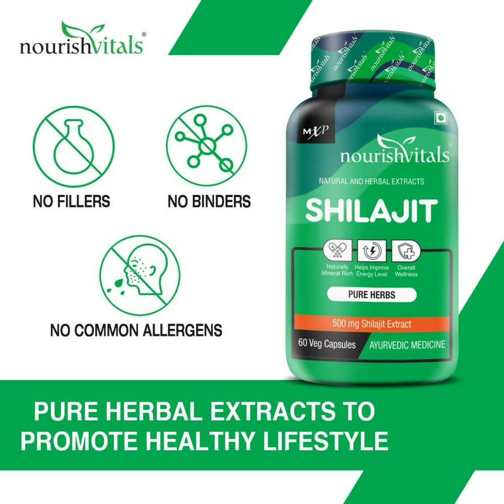 Nourishvitals Pure Herbs Sj Capsules - Swadesiicart