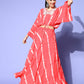 Yufta Women Lehriya Print Top With Skirt - Swadesiicart