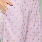Yufta Women Printed Cotton Top with Trousers with Shrug - Swadesiicart