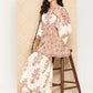 Yufta Women Printed Pure Cotton Ethnic Co-Ords - Swadesiicart
